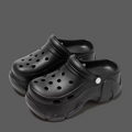 Chunky Platform Clogs Sandals Women Summer Soft Thick Bottom Beach Garden Shoes Woman Slide Non Slip EVA Wedge Slippers