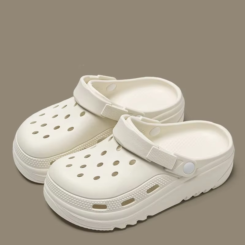 Women Home Slippers Garden Clogs Shoes Men's Sandals Flip Flops Summer Outdoor Couple Beach Slipper Closed Toe Non Slip Sandals