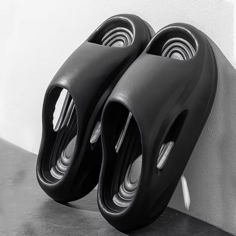 EVA Anti-Slip Men's Slippers Home Thick Bottom Slides Comfortable Lightweight Indoor Outdoor Open Toed Beach Couple sandals