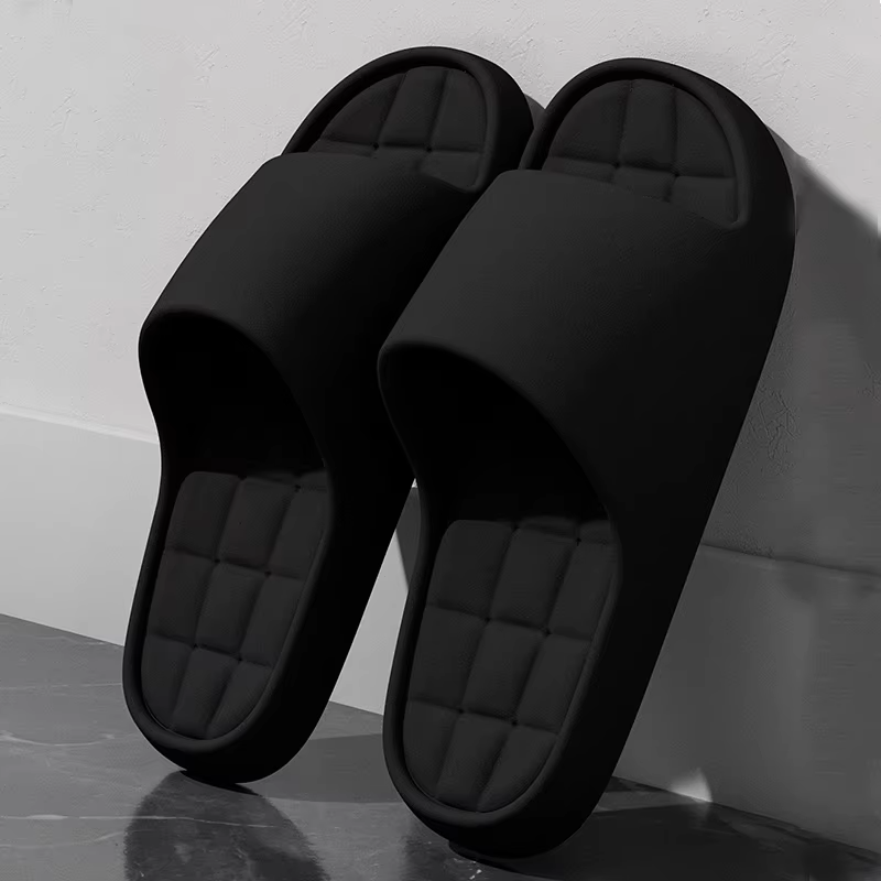 Man Fashion Slippers Solid Beach Sandals Summer Non Slip Lightweight Soft Unisex Slides Women Outdoor Indoor House Shoes
