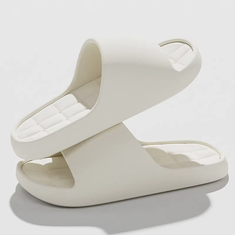 Man Fashion Slippers Solid Beach Sandals Summer Non Slip Lightweight Soft Unisex Slides Women Outdoor Indoor House Shoes